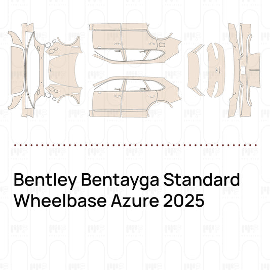 Pre-Cut PPF Bentley Bentayga Standard Wheelbase Azure 2025