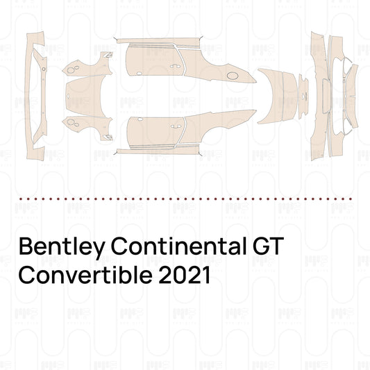 Pre-Cut PPF Bentley Continental GT Convertible 2021