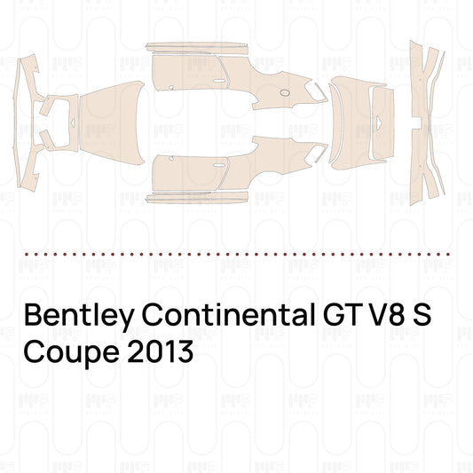 Pre-Cut PPF Bentley Continental GT V8 S Coupe 2013