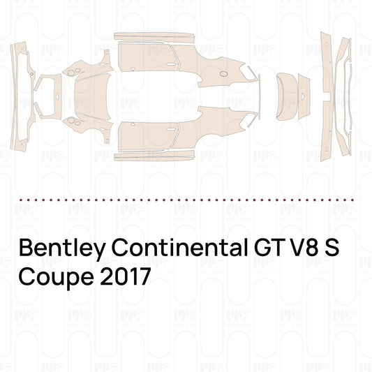 Pre-Cut PPF Bentley Continental GT V8 S Coupe 2017