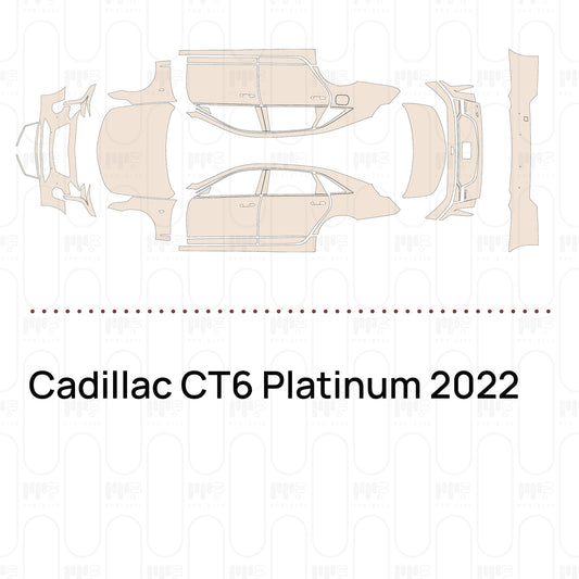 Pre-Cut PPF Cadillac CT6 Platinum 2022