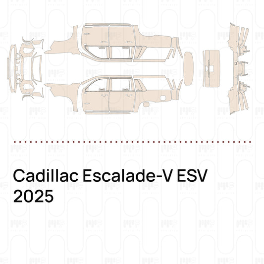 Pre-Cut PPF Cadillac Escalade-V ESV 2025