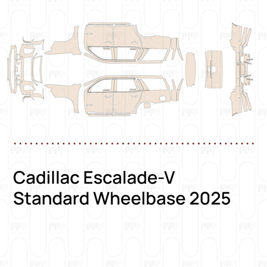 Pre-Cut PPF Cadillac Escalade-V Standard Wheelbase 2025