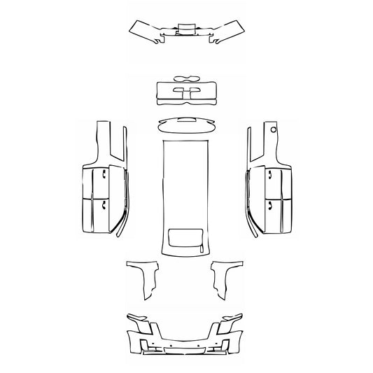 Pre-Cut PPF Cadillac Escalade ESV 2017 - PPF-Kits
