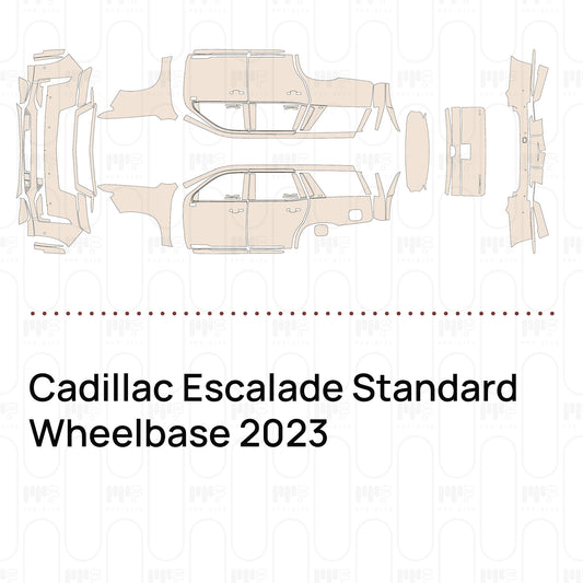 Pre-Cut PPF Cadillac Escalade Standard Wheelbase 2023