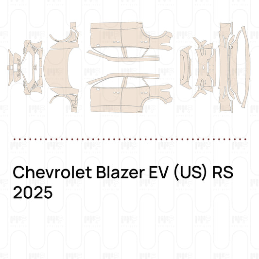 Pre-Cut PPF Chevrolet Blazer EV (US) RS 2025