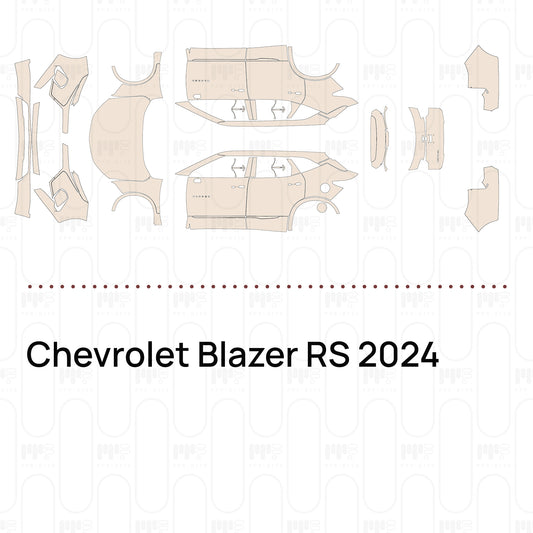 Pre-Cut PPF Chevrolet Blazer RS 2024