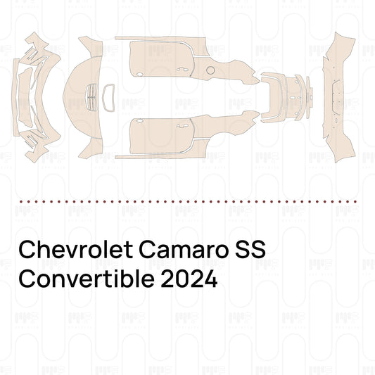 Pre-Cut PPF Chevrolet Camaro SS Convertible 2024