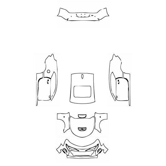 Pre-Cut PPF Chevrolet Camaro SS Coupe 2021 - PPF-Kits