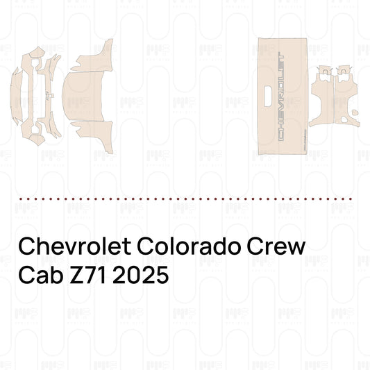 Pre-Cut PPF Chevrolet Colorado Crew Cab Z71 2025