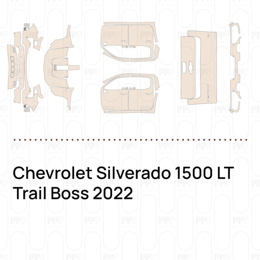 Pre-Cut PPF Chevrolet Silverado 1500 LT Trail Boss 2022