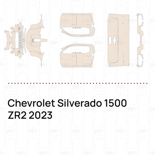 Pre-Cut PPF Chevrolet Silverado 1500 ZR2 2023