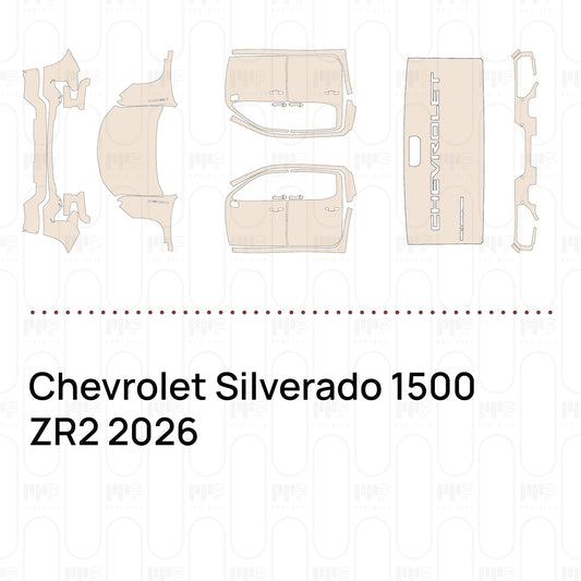 Pre-Cut PPF Chevrolet Silverado 1500 ZR2 2026
