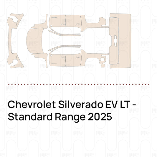 Pre-Cut PPF Chevrolet Silverado EV LT - Standard Range 2025
