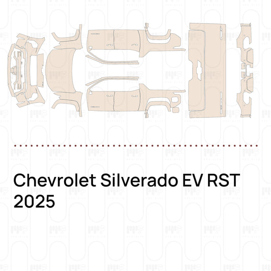 Pre-Cut PPF Chevrolet Silverado EV RST 2025