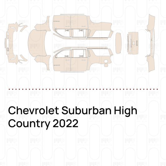 Pre-Cut PPF Chevrolet Suburban High Country 2022