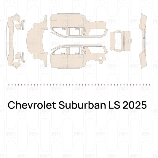 Pre-Cut PPF Chevrolet Suburban LS 2025