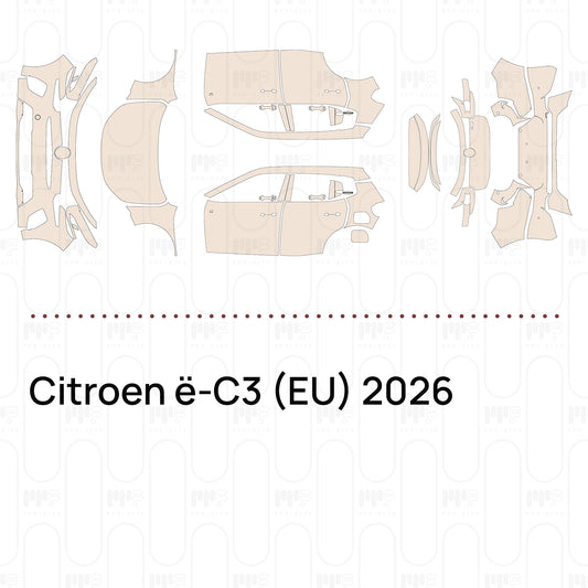 Pre-Cut PPF Citroen ë-C3 (EU) 2026