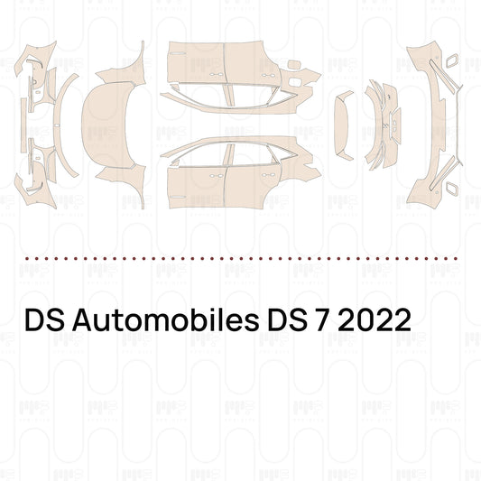 DS Automobiles DS 7 2022 – Pellicola protettiva PPF pretagliata