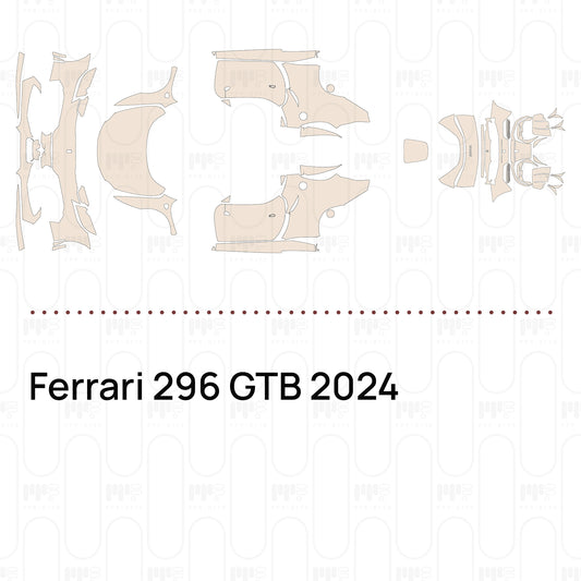 Pre-Cut PPF Ferrari 296 GTB 2024