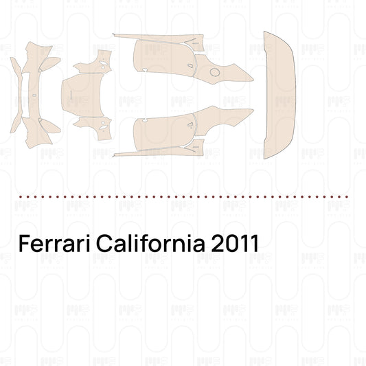 Pre-Cut PPF Ferrari California 2011