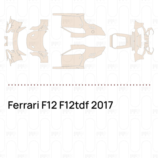 Pre-Cut PPF Ferrari F12 F12tdf 2017