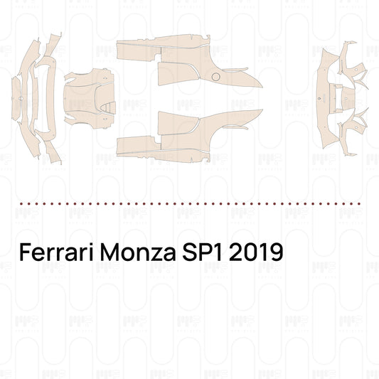 Pre-Cut PPF Ferrari Monza SP1 2019