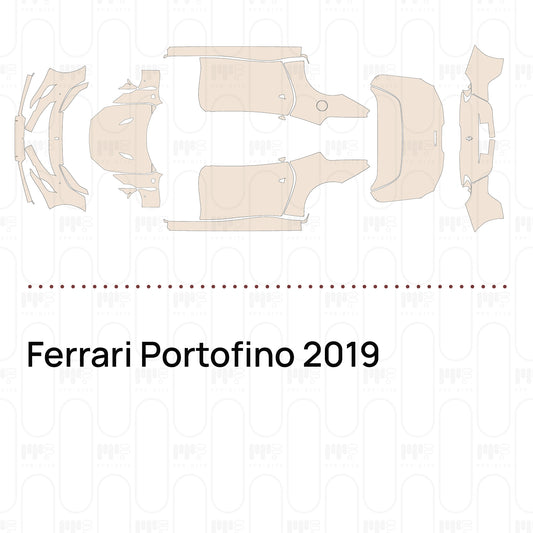 Pre-Cut PPF Ferrari Portofino 2019