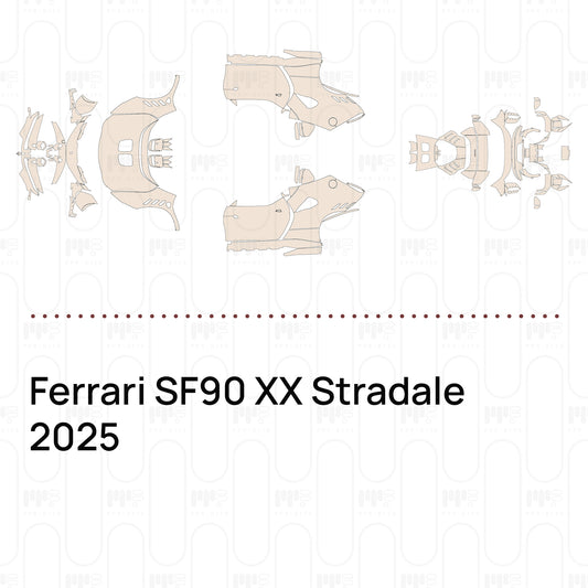 Pre-Cut PPF Ferrari SF90 XX Stradale 2025