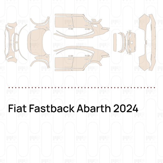 Pre-Cut PPF Fiat Fastback Abarth 2024