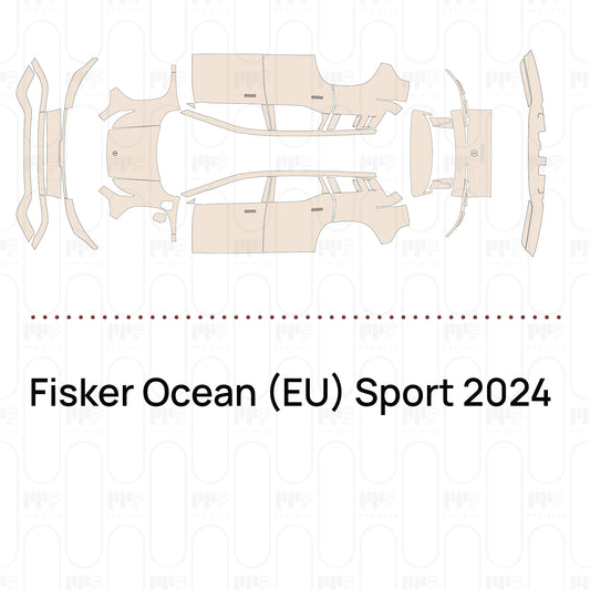 Fisker Ocean (EU) Sport 2024 – Pellicola protettiva PPF pretagliata