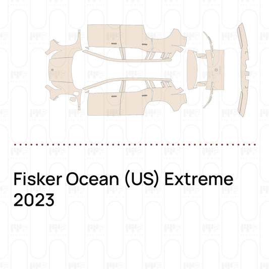 Fisker Ocean (US) Extreme 2023 – Pellicola protettiva PPF pretagliata