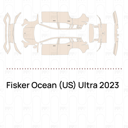 Fisker Ocean (US) Ultra 2023 – Pellicola protettiva PPF pretagliata
