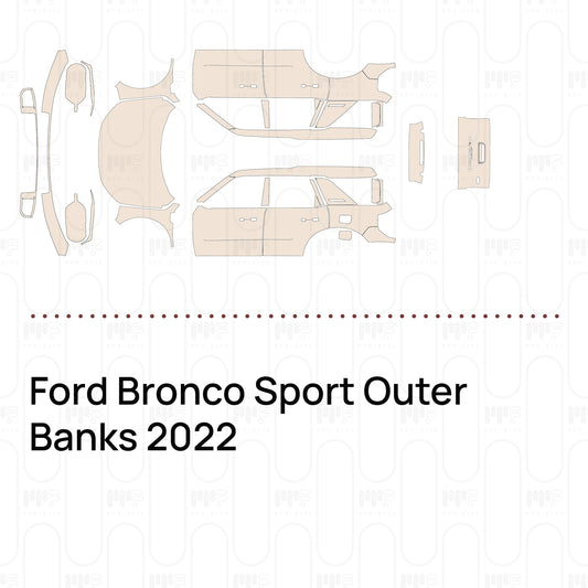 Pre-Cut PPF Ford Bronco Sport Outer Banks 2022