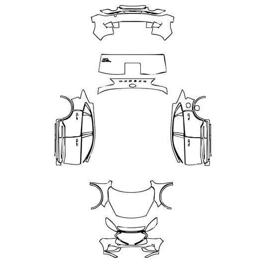 Pre-Cut PPF Ford Escape (CN) Luxury 2021 - PPF-Kits