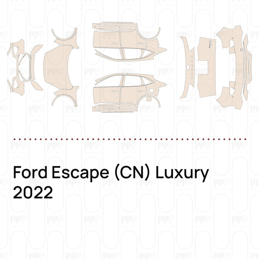 Pre-Cut PPF Ford Escape (CN) Luxury 2022