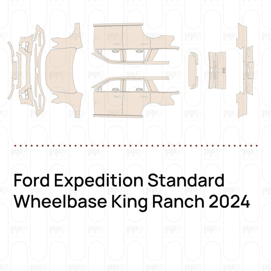 Pre-Cut PPF Ford Expedition Standard Wheelbase King Ranch 2024