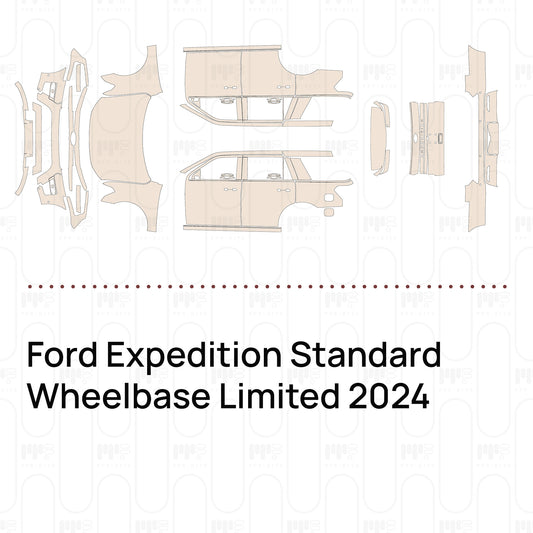 Pre-Cut PPF Ford Expedition Standard Wheelbase Limited 2024
