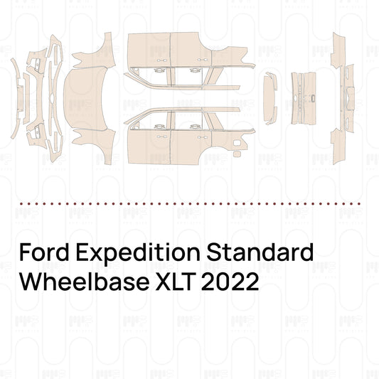 Pre-Cut PPF Ford Expedition Standard Wheelbase XLT 2022