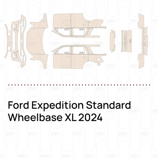 Pre-Cut PPF Ford Expedition Standard Wheelbase XL 2024
