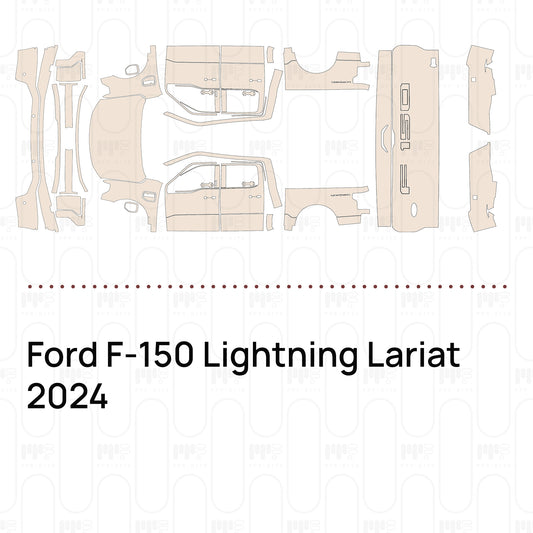 Pre-Cut PPF Ford F-150 Lightning Lariat 2024