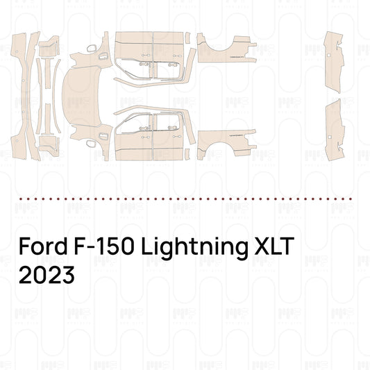 Pre-Cut PPF Ford F-150 Lightning XLT 2023