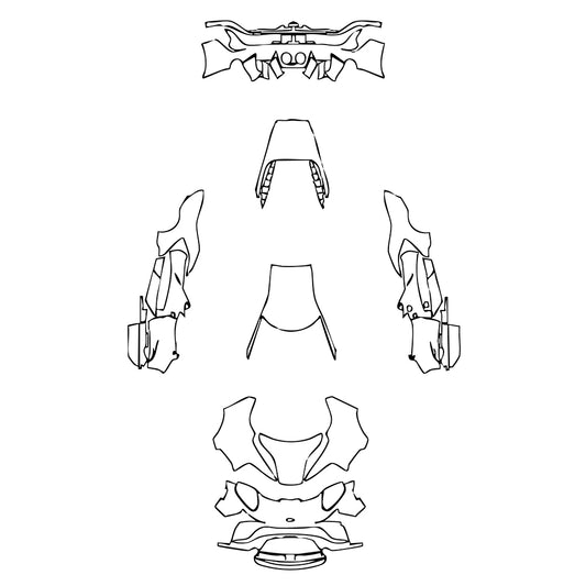 Pre-Cut PPF Ford GT 2021 - PPF-Kits