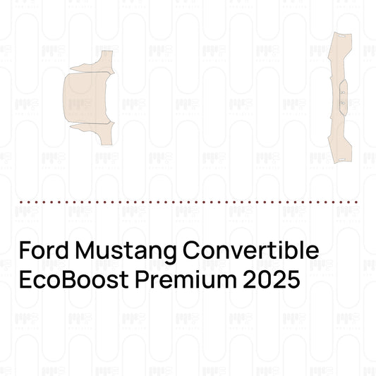 Pre-Cut PPF Ford Mustang Convertible EcoBoost Premium 2025
