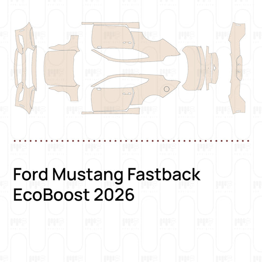 Pre-Cut PPF Ford Mustang Fastback EcoBoost 2026