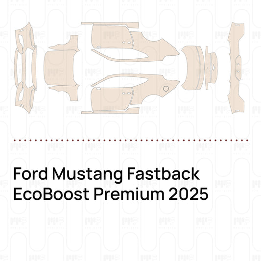 Pre-Cut PPF Ford Mustang Fastback EcoBoost Premium 2025
