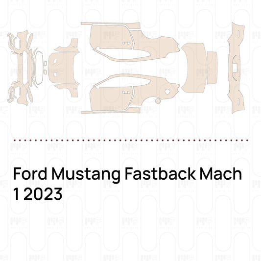 Pre-Cut PPF Ford Mustang Fastback Mach 1 2023