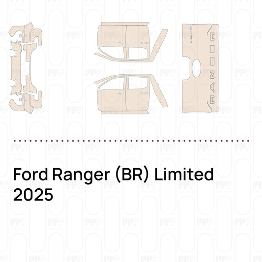 Pre-Cut PPF Ford Ranger (BR) Limited 2025