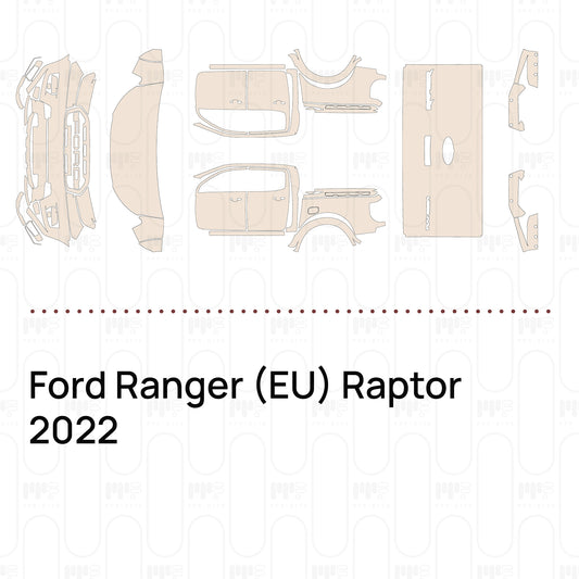 Pre-Cut PPF Ford Ranger (EU) Raptor 2022