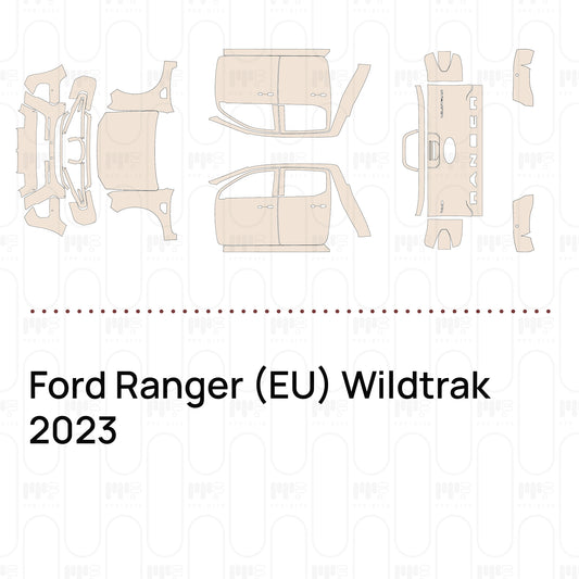 Pre-Cut PPF Ford Ranger (EU) Wildtrak 2023